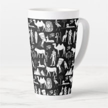 Forntida Egypten Hieroglyf Symbolmönster