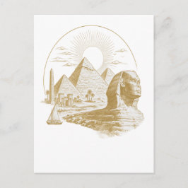 Forntida Egypten-samling Vykort