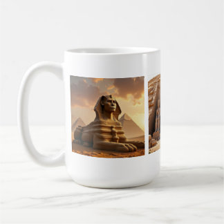 Forntida Egypten Scener Kaffemugg