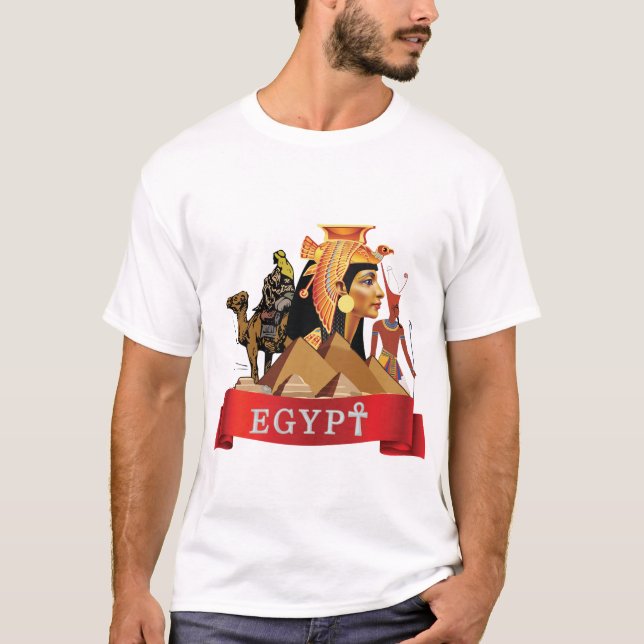 Forntida egypten t shirt (Framsida)
