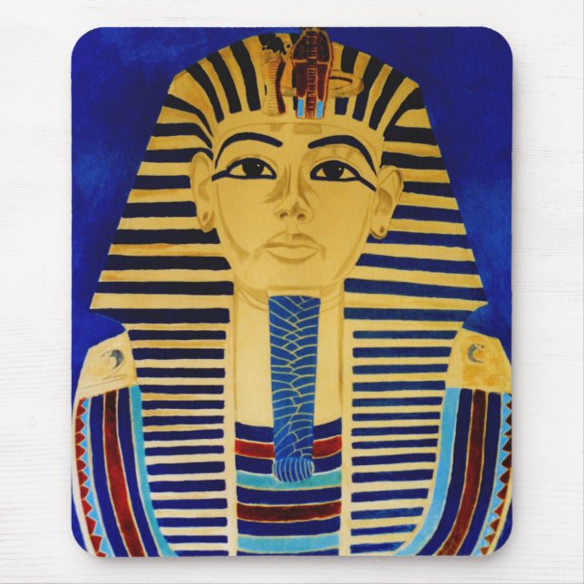 Forntida egyptenkonst MousePad för kung Tut Musmatta (Framsidan)