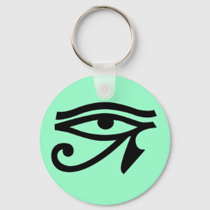 Forntida egyptenögasymbol Keychain Nyckelring