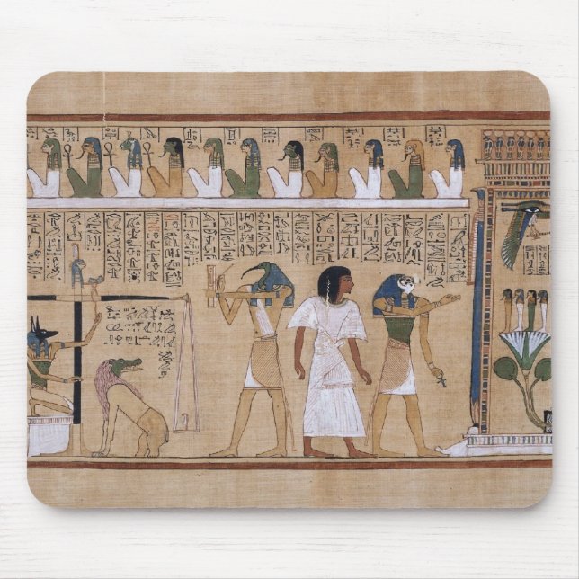 Forntida egyptier musmatta (Framsidan)