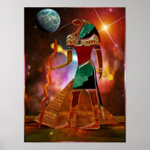 Forntida egyptierScifi för hemligheter THOTH 3D Poster