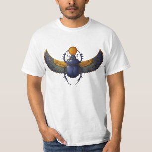 Forntida egyptisk bevingad skalbagge Khepri solgud T Shirt