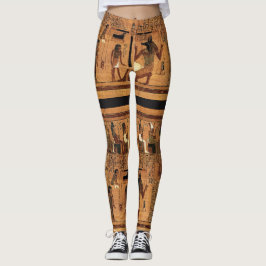 Forntida egyptisk damasker för leggings
