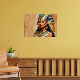 Forntida egyptisk farao-konst – Tidlös faraonisk Poster