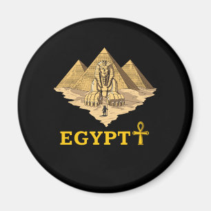 Forntida egyptisk geometri för pyramidSphinxhelig Magnet