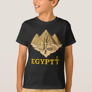 Forntida egyptisk geometri för pyramidSphinxhelig T Shirt