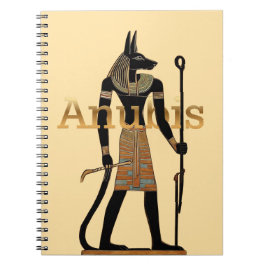 Forntida egyptisk gud Anubis Anteckningsbok