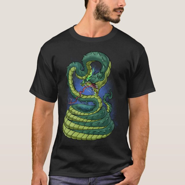 Forntida egyptisk gudom Apep T Shirt (Framsida)