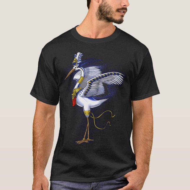Forntida egyptisk gudom Bennu T Shirt (Framsida)