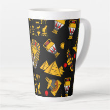Forntida egyptisk hieroglyfmönsterbakgrund