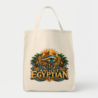 Forntida egyptisk pyramid Horus öga Tygkasse