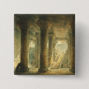 Forntida egyptisk tempel i Esna Knapp