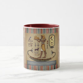 Forntida egyptisk vintagekultur, antikt format mugg