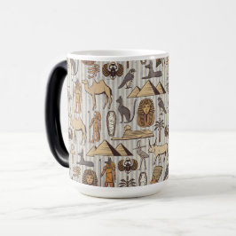 Forntida egyptisk vintagekultur, formgivningskonst magisk mugg