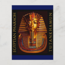 Forntida egyptiske kung Tutankhamuns guldbegravnin