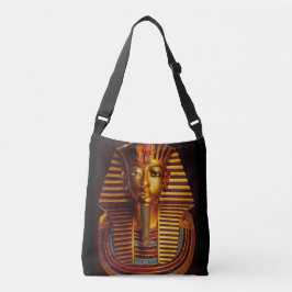 Forntida egyptiske kungen Tutankhamuns guldbegravn Axelväska