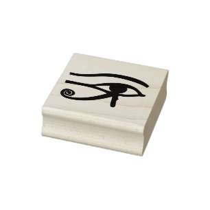 Forntida egyptiskt Hieroglyphicsöga av Ra Stämpel