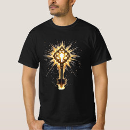 Forntida fantasinyckel med magiskt ljus – Stråland T Shirt