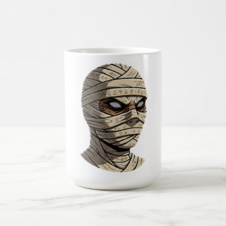 Forntida förbannad mumie - mystiska hieroglyfiska kaffemugg