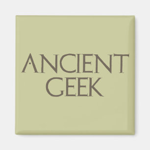 Forntida Geek Magnet