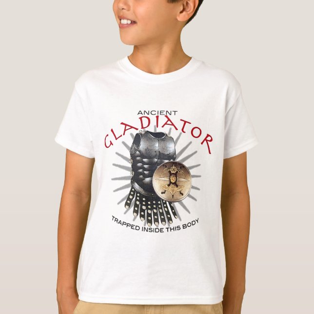 Forntida Gladiator T Shirt (Framsida)