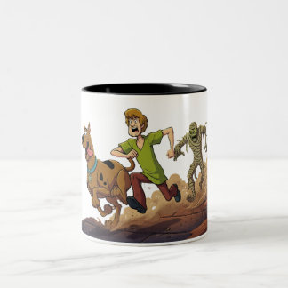 Forntida gravmysterium Scooby-mugg Två-Tonad Mugg
