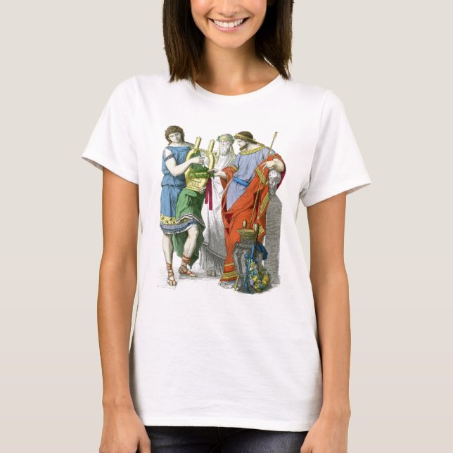 Forntida greker tee (Framsida)