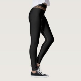 Forntida grekiskt lantligt guld- singelbälte leggings