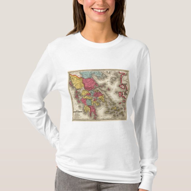 Forntida Grekland 2 T-shirt (Framsida)