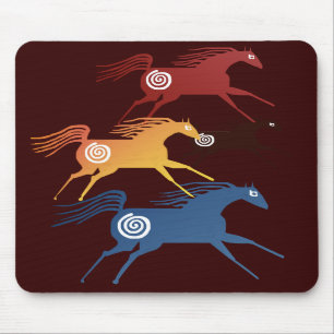 Forntida hästar Mousepad Musmatta