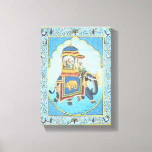 FORNTIDA INDISK KONST CANVASTRYCK