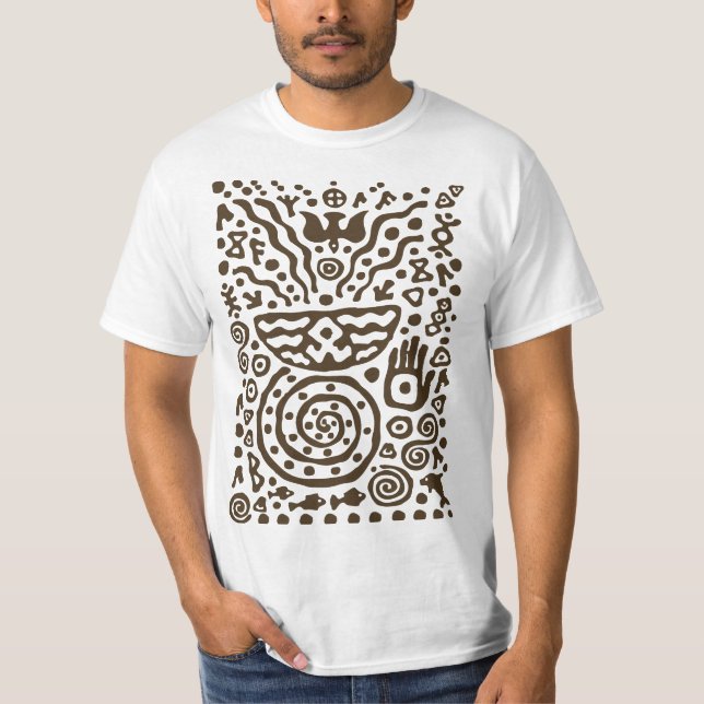 Forntida inskrifter #14 t shirt (Framsida)