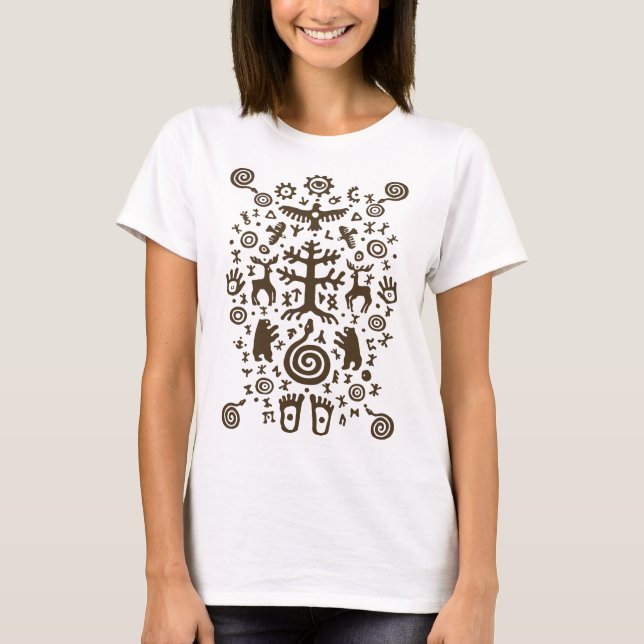 Forntida inskriptioner #25 t shirt (Framsida)