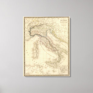 Forntida italien 2 canvastryck