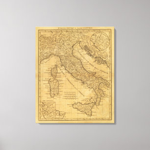 Forntida italien canvastryck
