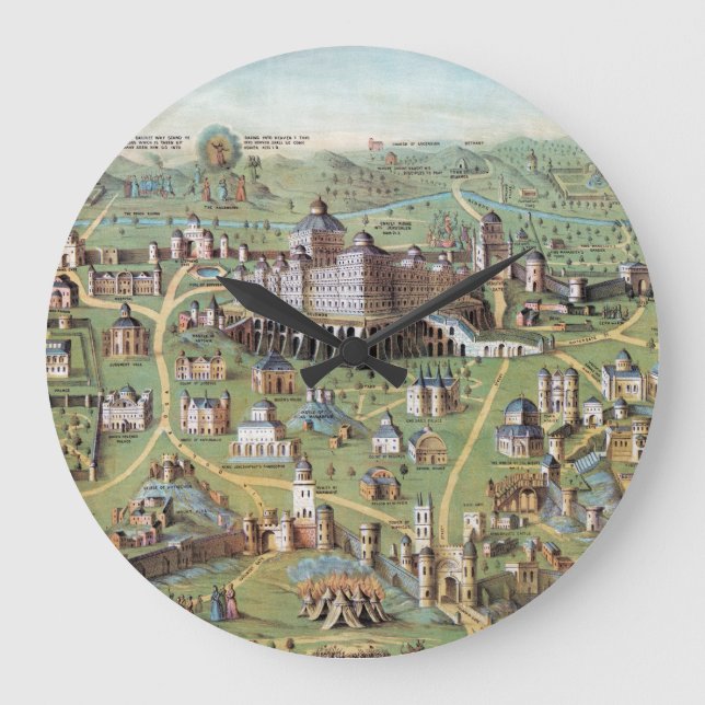 FORNTIDA JERUSALEM STOR KLOCKA (Framsida)