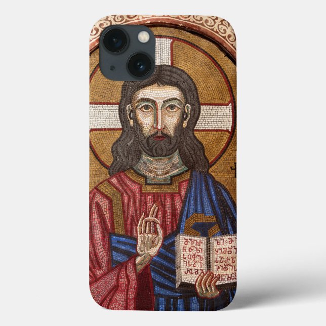 Forntida Jesusmosaik (Baksida)
