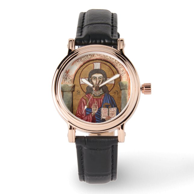 Forntida Jesusmosaik Armbandsur (Framsida)