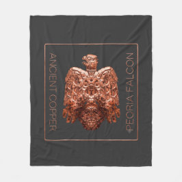 Forntida Koppar Peoria Fågel T-shirt Fleecefilt