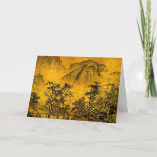 Forntida landskap helgkort