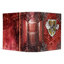 Forntida lunta för nätt lantligt rött drakefjäll