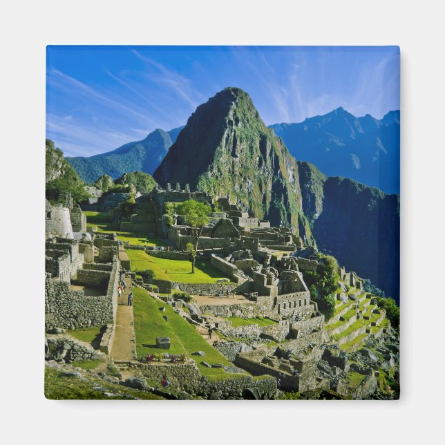 Forntida Machu Picchu, sista tillflykten för de 2 Magnet (Framsidan)