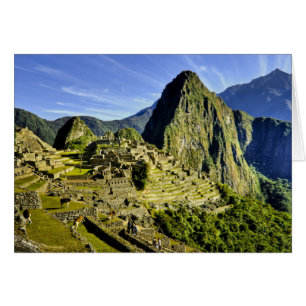 Forntida Machu Picchu, sista tillflykten för Hälsningskort