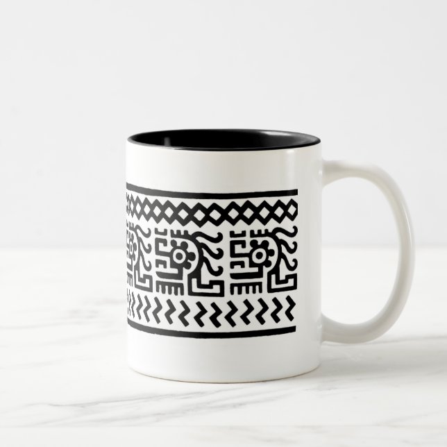 Forntida mexicansk design - mugg (Höger)
