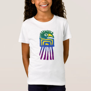 Forntida mexicansk fågeldesign tee