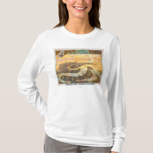 Forntida & moderna Venedig på den Olympia antenne T Shirt