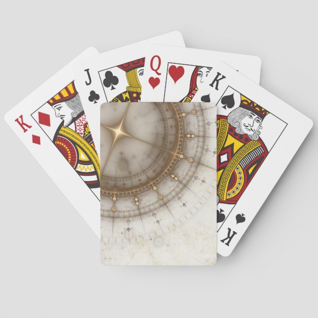 Forntida nautiskt kartlägger, Grunge Kortlek (Baksidan)